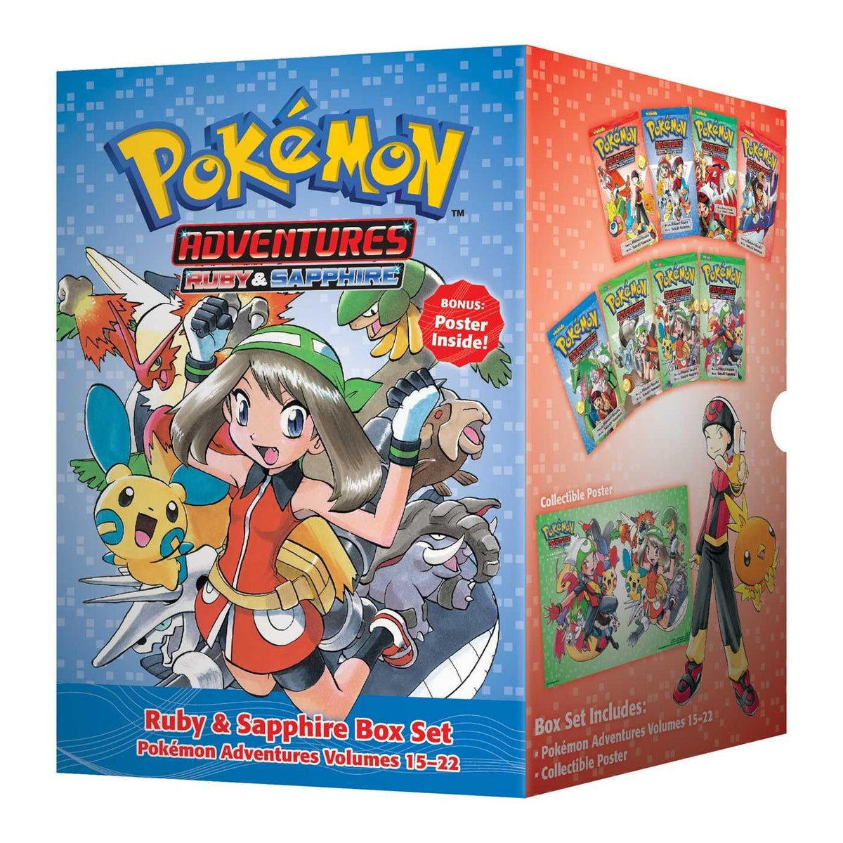 Pok?mon Adventures Ruby & Sapphire Box Set: Includes Volumes
