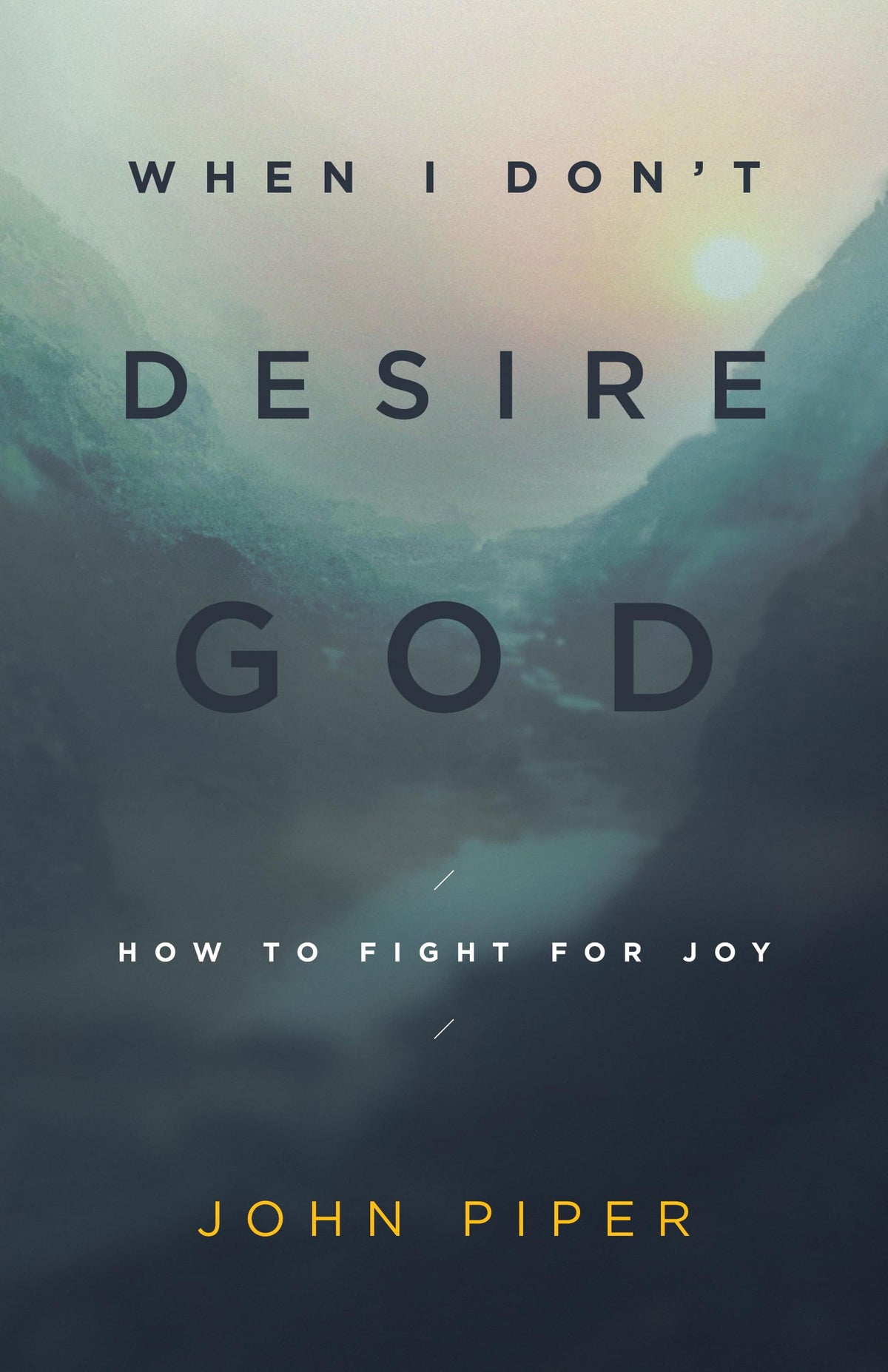 When I Don't Desire God: How to Fight for Joy by Piper, John