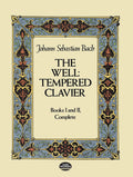 The Well-Tempered Clavier: Books I and II, Complete (Dover C