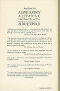 A Sand County Almanac: And Sketches Here and There, Special