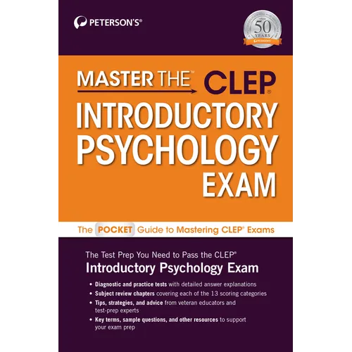 Master The(tm) Clep(r) Introductory Psychology Exam - Paperback