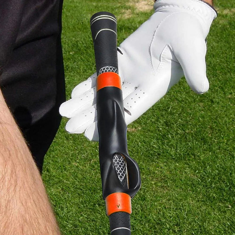 Golf Grip Trainer Attachment Outdoor Golf Swing Trainer Beginner Gesture Alignment Training Aids Correct Training Grip Aid