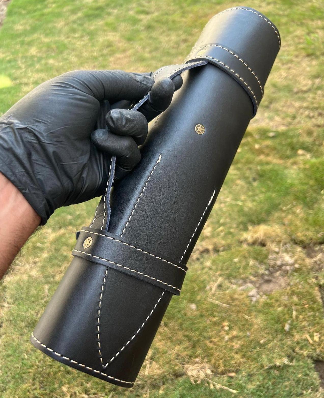 5 pieces Custom made D2 steel laser Etched Blades chef knives set