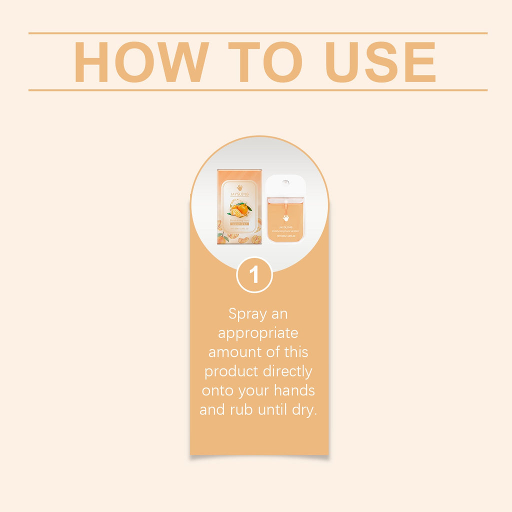 Portable Hand Sanitizer Spray Gently Clean Hands Keep Hands Clean With Handy Hand Sanitizer