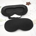3D blackout eye mask integrated 3D nasal wing breathable elastic band adjustment