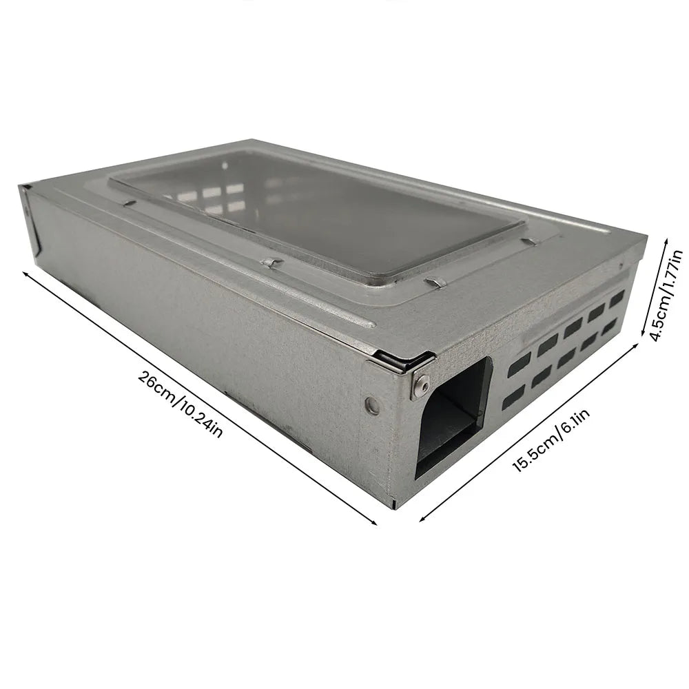 High Sensitive continuous & Effective & Reusable Rat mice mouse Trap Cage for Continuous Catching/ Pest Control