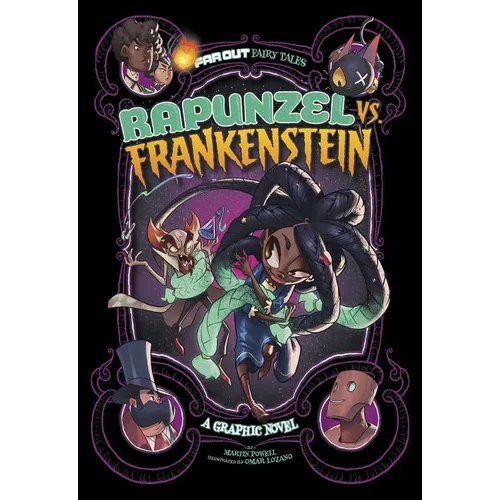 Rapunzel vs. Frankenstein: A Graphic Novel - Paperback