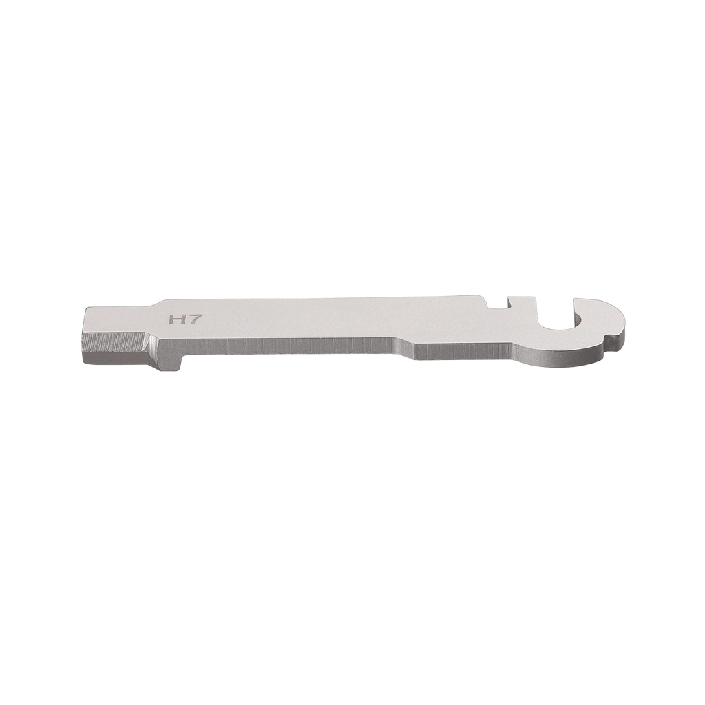 7mm Hex Wrench- Short, 2 slots