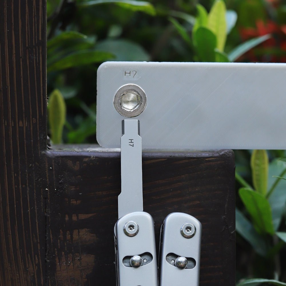 7mm Hex Wrench- Short, 2 slots