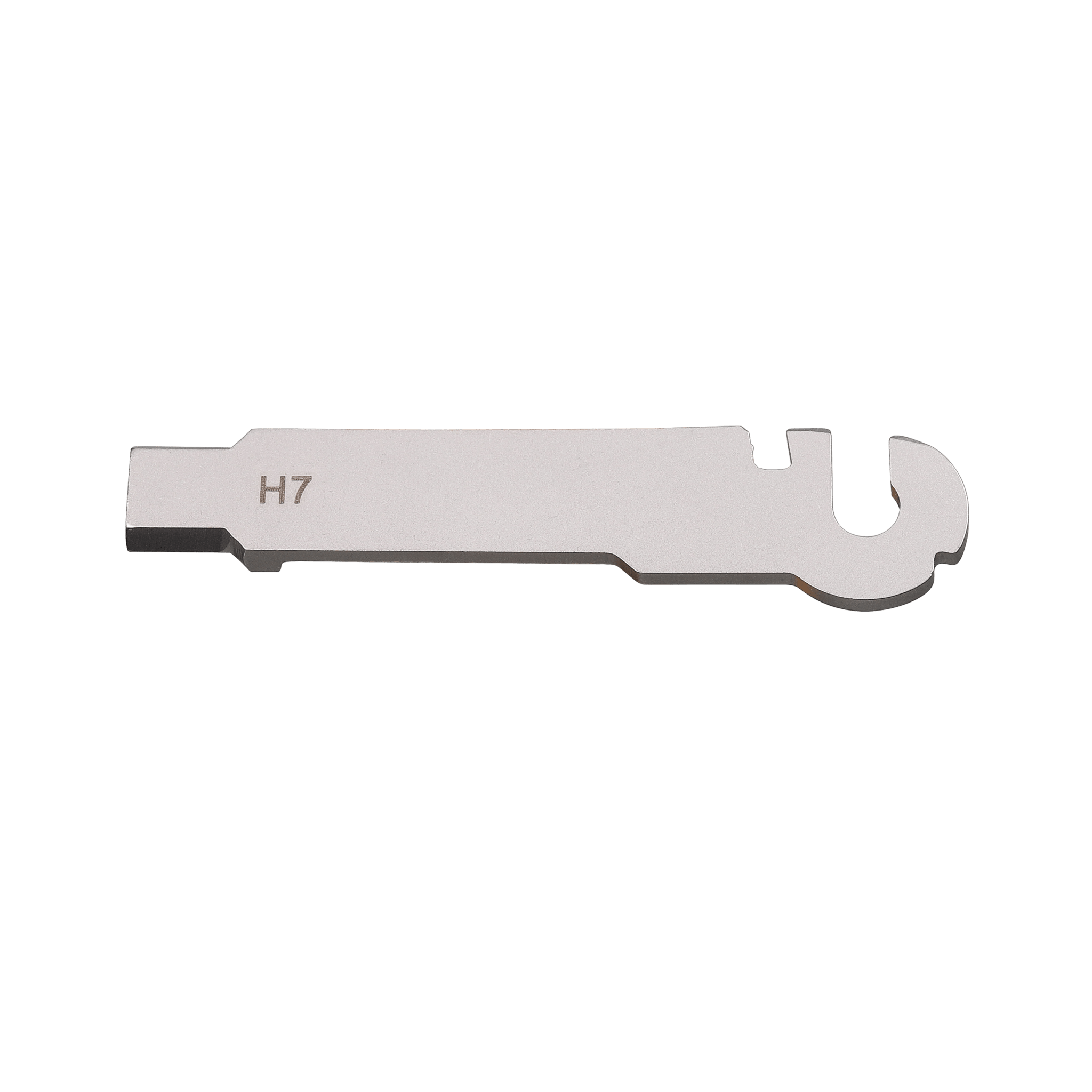 7mm Hex Wrench- Short, 2 slots