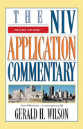 Psalms Volume 1 by Wilson, Gerald H.