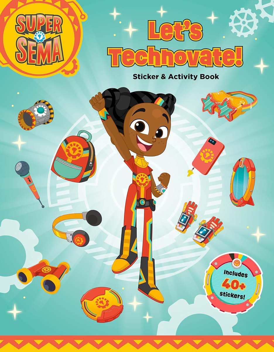 Let's Technovate! Sticker & Activity Book (Super Sema) by Cr