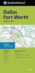 Rand McNally Folded Map: Dallas Fort Worth Regional Map by R