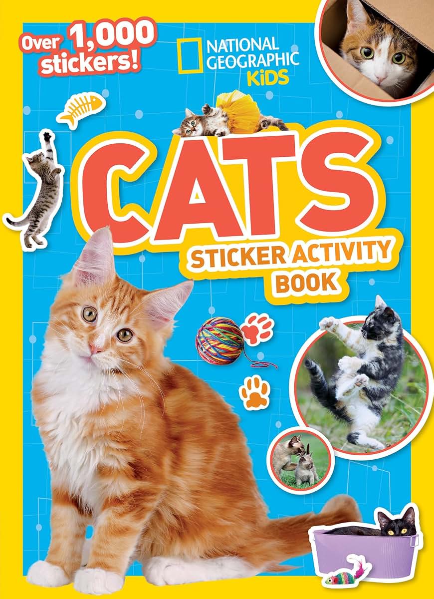 National Geographic Kids Cats Sticker Activity Book (NG Stic