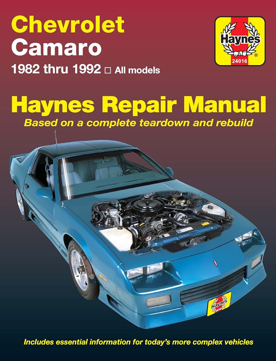 Chevrolet Camaro (82-92) Haynes Repair Manual