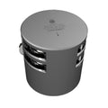Lopolight Series 301-011 - Double Stacked Masthead Light - 5NM - Horizontal Mount - White - Silver Housing  [301-011KLST]