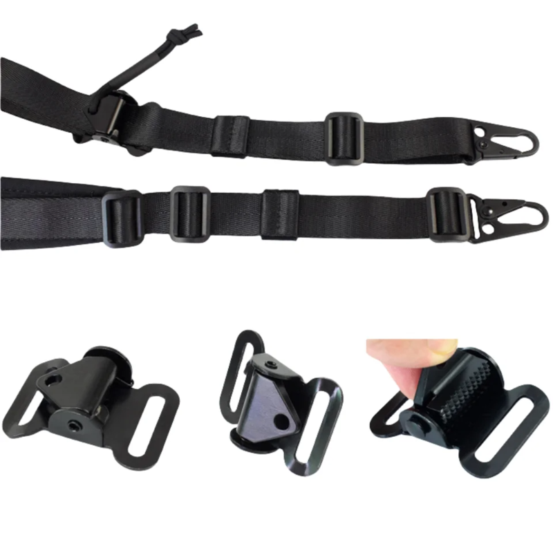 Hunting Rifle Tactical Sling Removable 2 Point Padded Combat Modular Shooting Equipment MC Strap Accessories