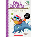 Eva at the Beach: A Branches Book (Owl Diaries #14): Volume 14 - Paperback