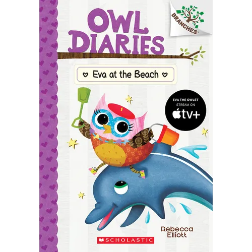 Eva at the Beach: A Branches Book (Owl Diaries #14): Volume 14 - Paperback