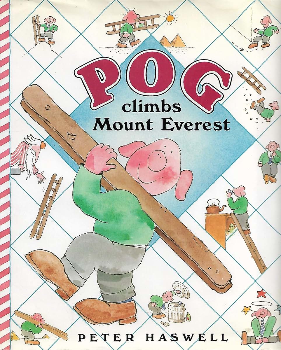 Pog Climbs Mount Everest by Haswell, Peter