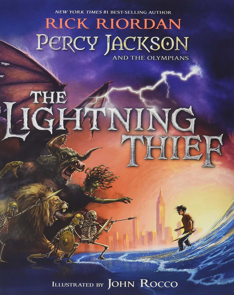 Percy Jackson Lightning Thief Illustrated Edition
