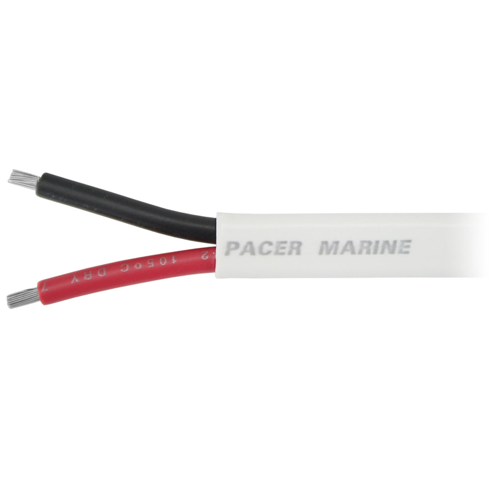 Pacer 8/2 AWG Duplex Cable - Flat Cable - Red/Black - 500' [W8/2DC-500]