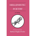 Hellenistic Poetry: An Anthology - Paperback