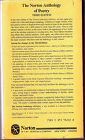 The Norton Anthology of Poetry by Herbert Barrows Caesar