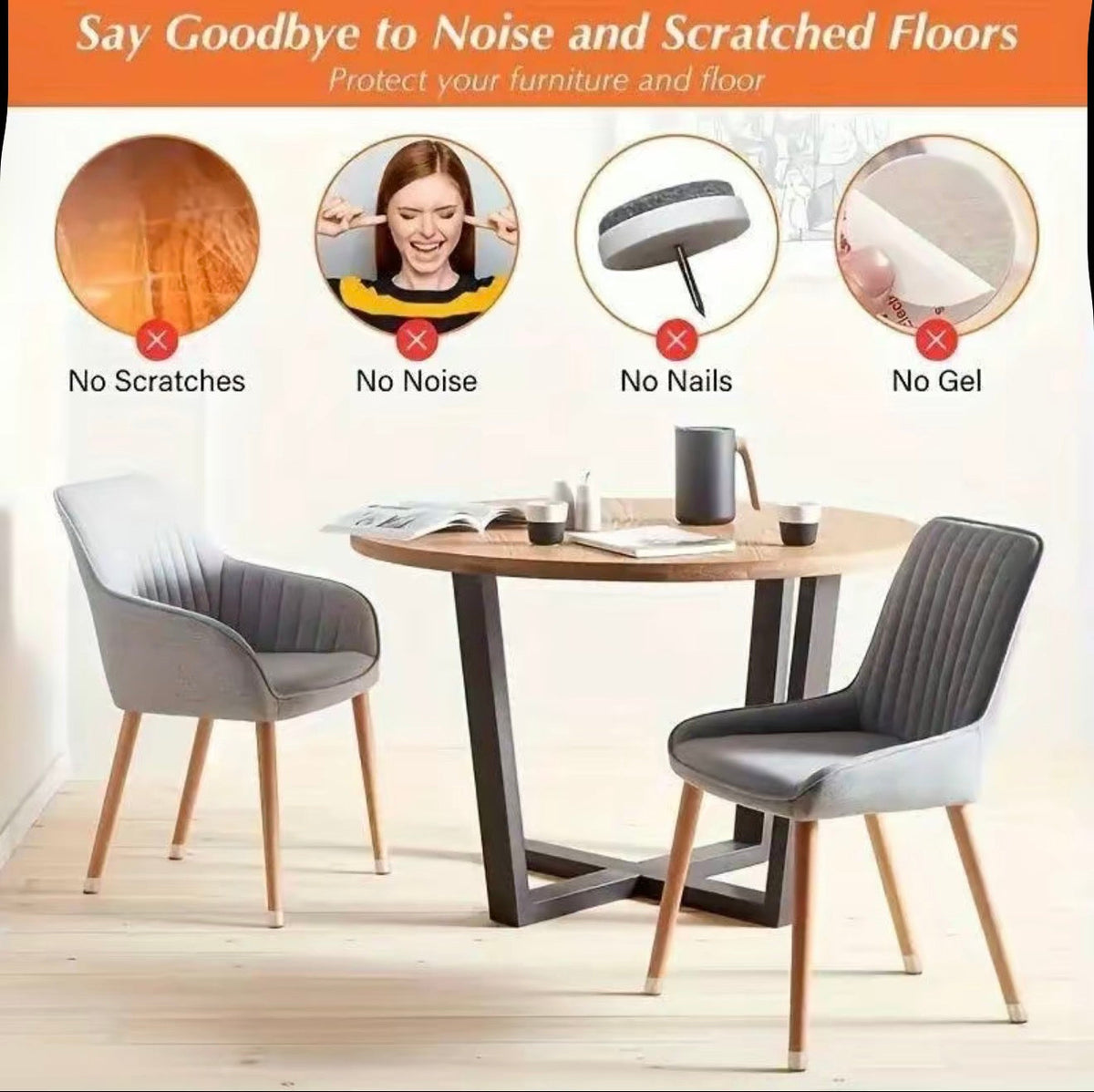 FloorGuard Chair Protectors