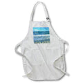 3dRose Florene Beach - Boca Beach Waves - Aprons (apr_11015)