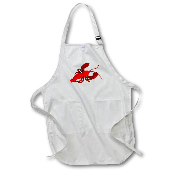 3dRose Fishing - Lobster - Aprons (apr_1296)