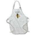 3dRose apr_13233 R McDowell Graphics Animal Humor - Bumble Bee Attack - Aprons