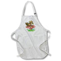 3dRose Insects - Bee The Queen - Aprons (apr_3306)