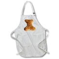 3dRose Florene Dog - Big Dog Bone - Aprons (apr_33208)