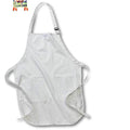 3dRose Image of Real Ox With Fire Crackers Lanterns And Words On White - Aprons (apr-339681)