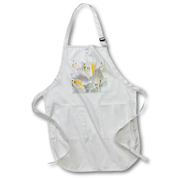 Apron - Washington State, Seabeck. White Azalea #2. Flower