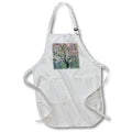 Apron - Cherry trees blooming. Snoqualmie River, Fall City, Washington State. Tree
