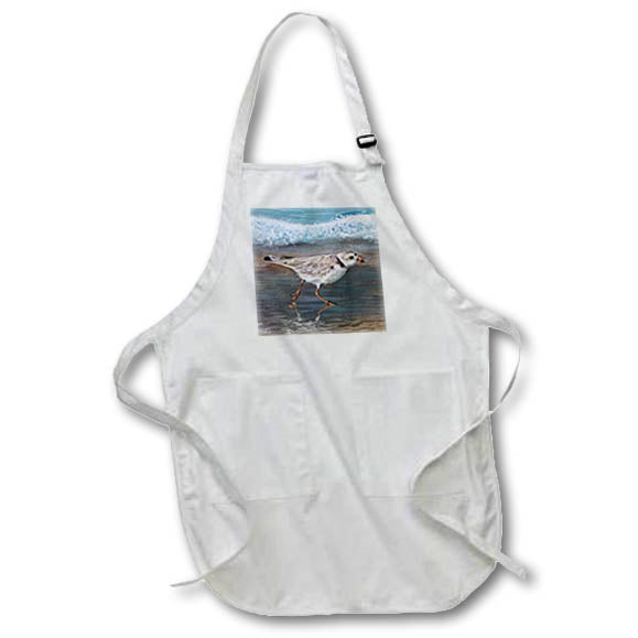 Apron - Plover Bird on beach lee Illustrations - Birds