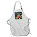 Apron - Waterlilies in full bloom lee Illustrations - Waterlilies
