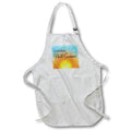 Apron - Counting Days Until Summer on Sunset lee Illustrations - Summer