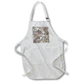 Apron - Terazzo Travertine Tile Clad Wall Abstract Photography Photography - Natural Textures