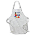 Apron - Image of Hats with Words I Think Ive Hat Enough on White – Humorous Sayings