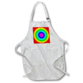 Apron - Image of Color Circle Texture – Colored Textures