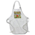 Apron - Hope Prayers Love Bereavement Card With Poppy Artistic Collage - Sympathy