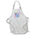 Apron - Image of Word Determined with Striped Background Weightlifter – Charisma