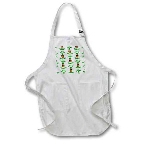 Apron - A island pineapple pattern of Aloha Beaches Creative Studios –Hawaii Islands Aloha