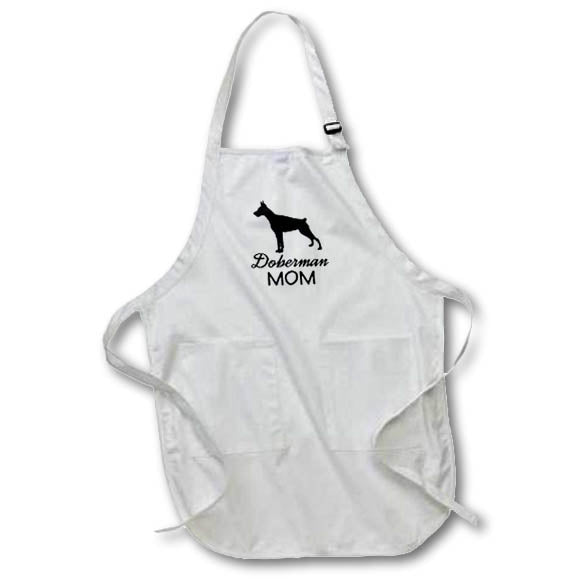 Apron - Doberman Dog Mom Designs Dogs