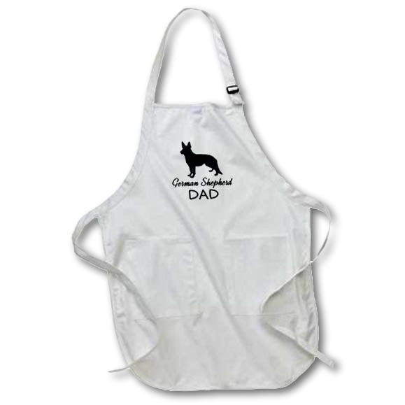 Apron - German Sheperd Dog Dad Designs Dogs