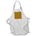 Apron - Luxury Red and Yellow Christmas Repeat Pattern Digital Art - Seamless Pattern