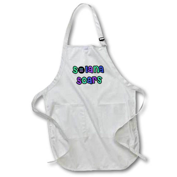 Apron - Cool Fun Solana Soars Cryptocurrency SOL Coin Crypto Investor Crypto